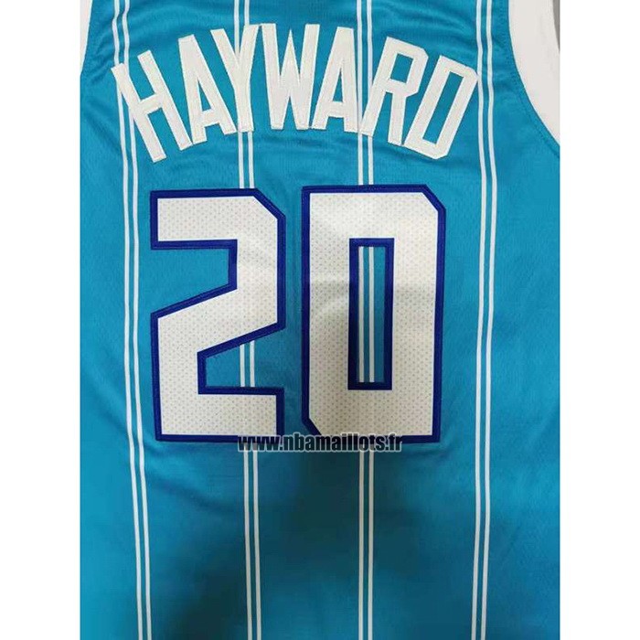 Maillot Charlotte Hornets Gordon Hayward NO 20 Icon 2020-21 Vert
